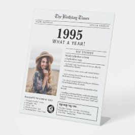 1995生まれ年の誕生日表 台座サイン