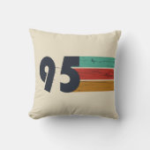 1995生まれ年ヴィンテージ30歳の誕生日ギフト クッション (正面)