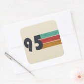 1995生まれ年ヴィンテージ30歳の誕生日ギフト スクエアシール (封筒)