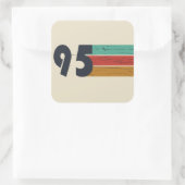 1995生まれ年ヴィンテージ30歳の誕生日ギフト スクエアシール (バッグ)