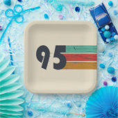 1995生まれ年ヴィンテージ30歳の誕生日ギフト ペーパープレート (パーティー)