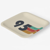 1995生まれ年ヴィンテージ30歳の誕生日ギフト ペーパープレート (傾斜あり)