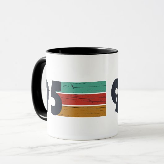 1995生まれ年ヴィンテージ30歳の誕生日ギフト マグカップ (正面左)