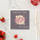 1995生まれ年30th birthday table decorのナプキンス スタンダードカクテルナプキン (インサイチュ)