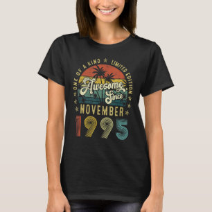 1995素晴らし年11月27日27歳から Tシャツ