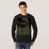 1995 – ブラックヴィンテージレトロ – Tシャツ (正面フル)