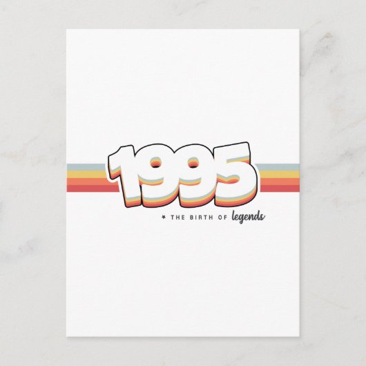 1995 伝説の誕生 ポストカード (正面)