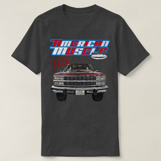 1995,tahoe,squarebody Truck,yukon,suburban,silvera Tシャツ (デザイン正面)