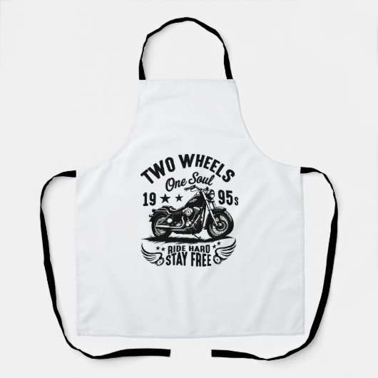 1995sオートバイヴィンテージ エプロン (正面)