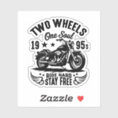 1995sオートバイヴィンテージ シール (シート)