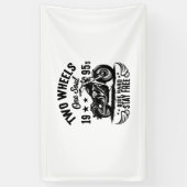 1995sオートバイヴィンテージ 横断幕 (縦)