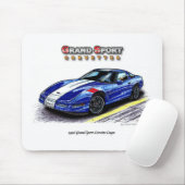 1996壮大なスポーツのコルベットのクーペ マウスパッド (マウス)