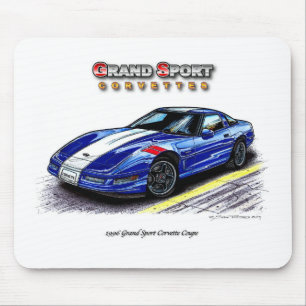 1996壮大なスポーツのコルベットのクーペ マウスパッド