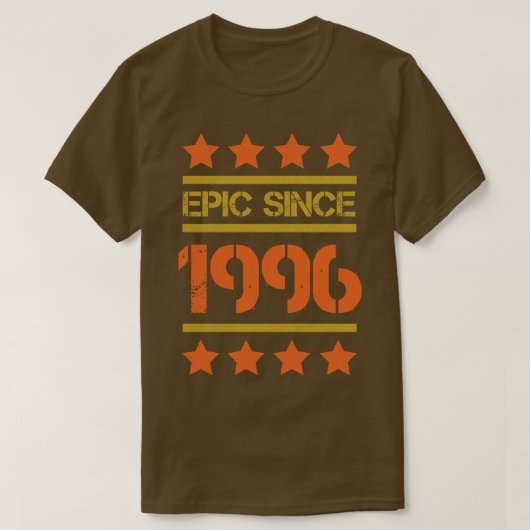 1996年からエピック家族誕生日ギフトBbayFather Mo Tシャツ (デザイン正面)