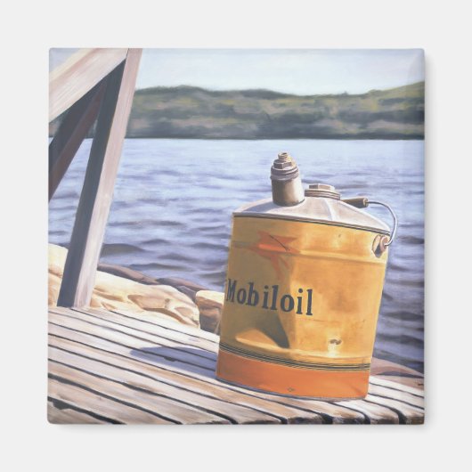 1996年の湖での一日 マグネット (正面)