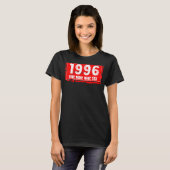1996年の誕生男性へ女子素晴らしB Tシャツ (正面フル)