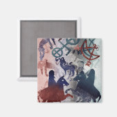 1996年イギリス人 マグネット (正面/裏面)