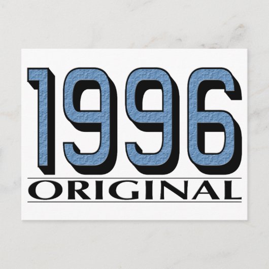 1996年オリジナル ポストカード (正面)