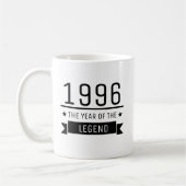 1996年伝説第25誕生日コーヒーマグ コーヒーマグカップ (左)
