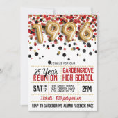 1996年度高校同窓会 招待状 (正面)