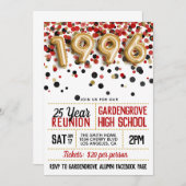 1996年度高校同窓会 招待状 (正面/裏面)