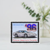 1996年特別版コルベット ポストカード (スタンド正面)