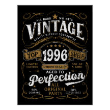 1996年生まれのヴィンテージ30歳の誕生日おめでとう