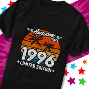 1996年生まれ限定版レトロかっこいい 1996年から Tシャツ