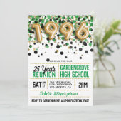 1996年高校懇親会 招待状 (スタンド正面)