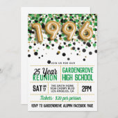 1996年高校懇親会 招待状 (正面/裏面)