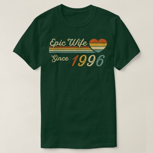 1996年26周年26結婚以来の叙事詩 Tシャツ (デザイン正面)