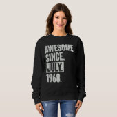 1996年7月以来54歳素晴らし54誕生日 スウェットシャツ (正面フル)