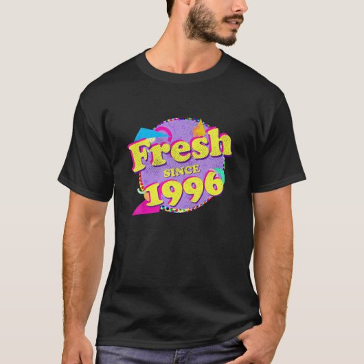 1996年90Sスタイル25th誕生日 Tシャツ (正面)