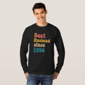 1996最高の年記念の男結婚人の夫は Tシャツ (正面フル)