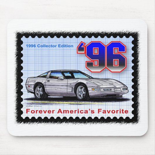 1996特集号コルベット マウスパッド (正面)