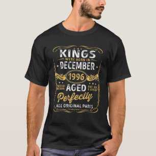 1996生まれ年12月限定版Viに王がいる Tシャツ
