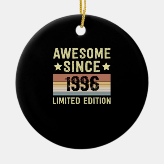 1996素晴らし年誕生日以来 セラミックオーナメント (正面)