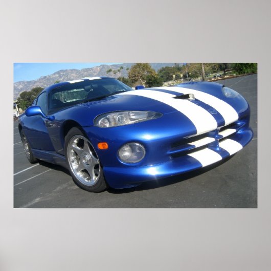 1996 Dodge Viper GTS ポスター (正面)