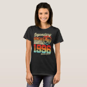 1996 I 1996誕生日女性男性1 Tシャツ (正面フル)