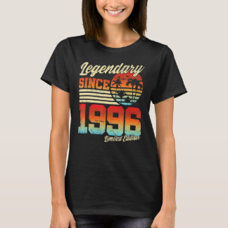 1996 I 1996誕生日女性男性1 Tシャツ