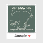 1996 Tengesdal Family Reunion シール (シート)