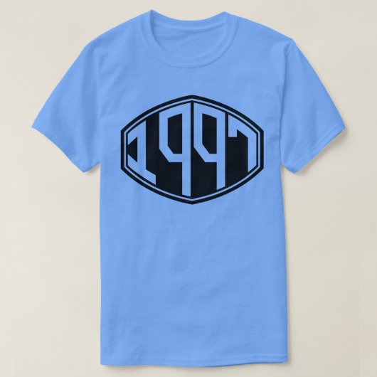 1997レトロヒップスター誕生日 Tシャツ (デザイン正面)