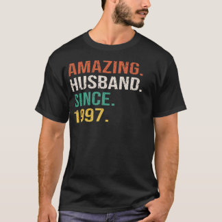 1997年からステキな夫 Tシャツ