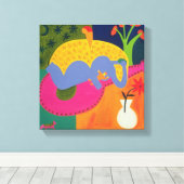 1997年の初の日 キャンバスプリント (インサイチュ (ウッドフロア))