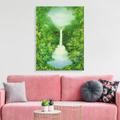 1997年の永久熱帯雨林 キャンバスプリント (インサイチュ (リビング))