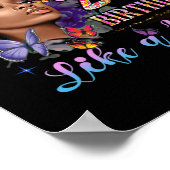 1997年の私の25誕生日黒人女性へのステップイン ポスター (角)