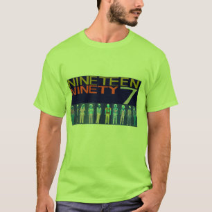 1997年の逆にされたグループのイメージ Tシャツ