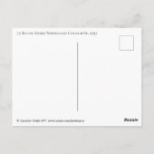 1997年の73バスストークニューントン教会St N16 ポストカード (裏面)