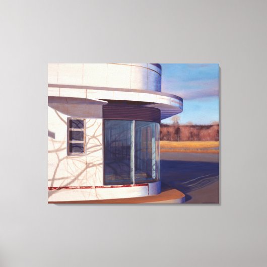 1997年まだガス不足 キャンバスプリント (正面)