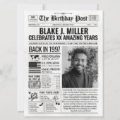 1997年カスタム新聞紙誕生日カード、トレンド シーズンカード (正面)